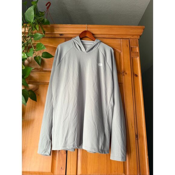 The North Face Men’s Wander Hoodie (Light Gray, XXL, UPF 40+) - Picture 2 of 9
